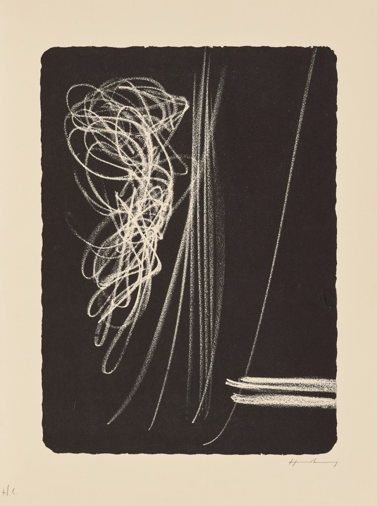 D'après Hans HARTUNG (1904-1989)