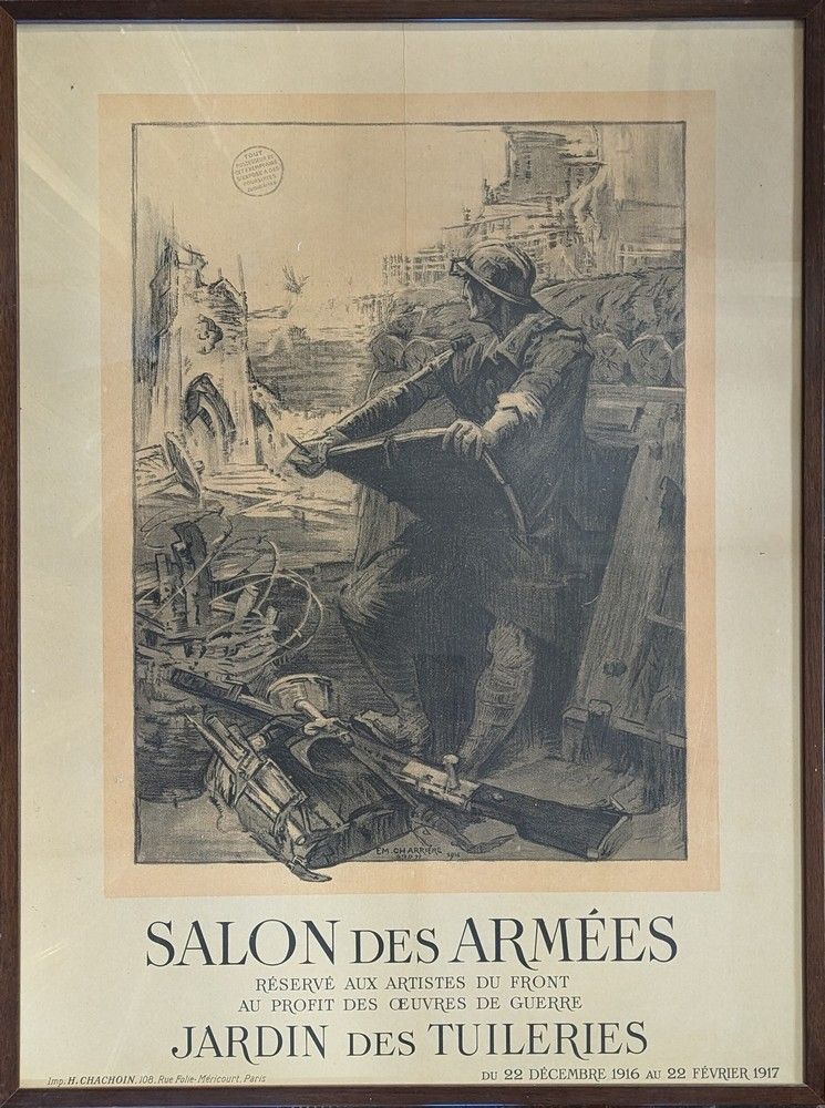 D'après EM. CHARRIERE, 1916 Salon des Ar...