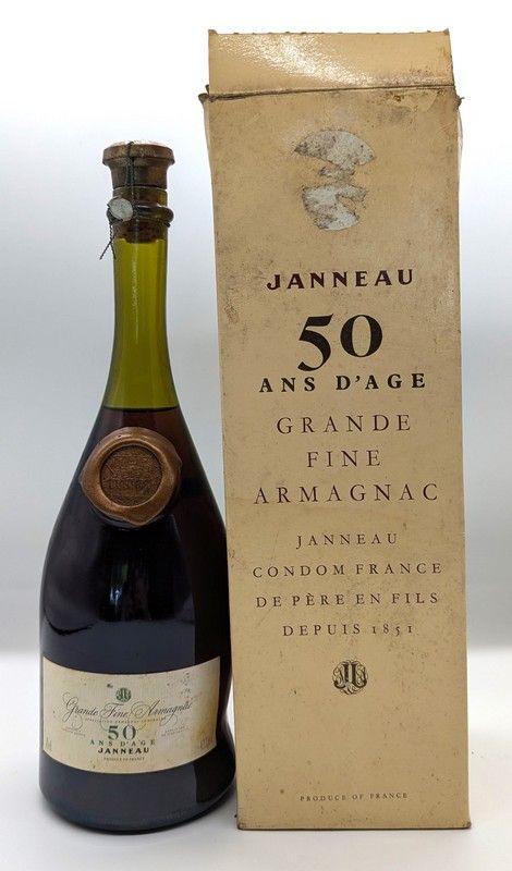 1 Blle ARMAGNAC Grande Fine Armagnac 50 ans...