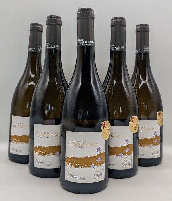 6 Blles BOURGOGNE Blanc "Les vins allégresse"...