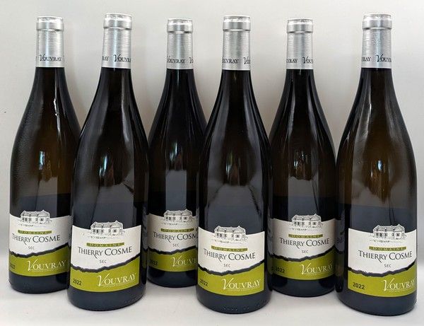 6 Blles VOUVRAY blanc Mise Thierry Cosme...