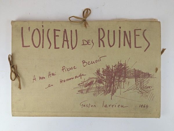 Gaston LARRIEU, L'Oiseau des Ruines, edition...