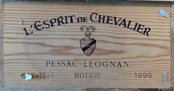 12 Blles L'ESPRIT DE CHEVALIER Pessac-Léognan...