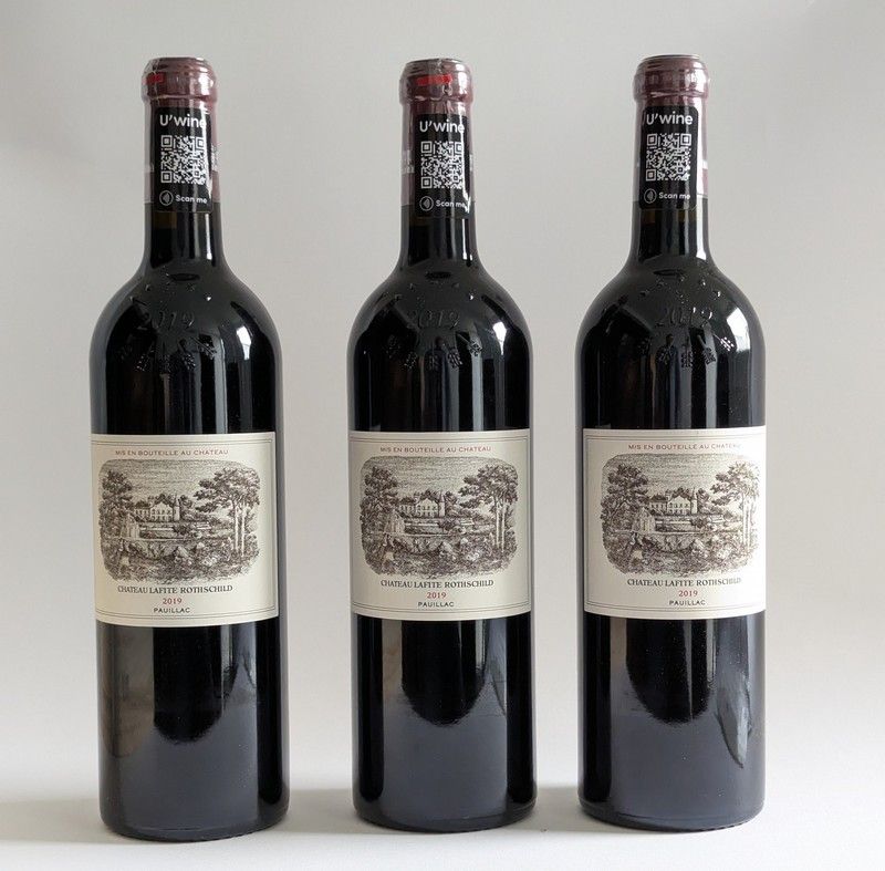 3 Blles CH. LAFITE ROTHSCHILD, Pauillac,...