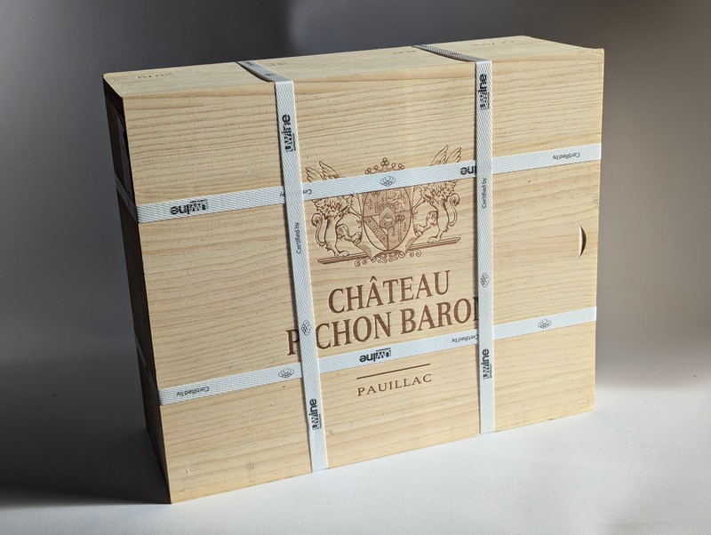 3 Blles de CH. PICHON BARON, Pauillac, GCC,...