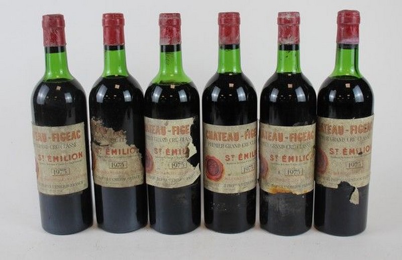 6 Blles CH. FIGEAC Saint-Emilion 1er GCC...