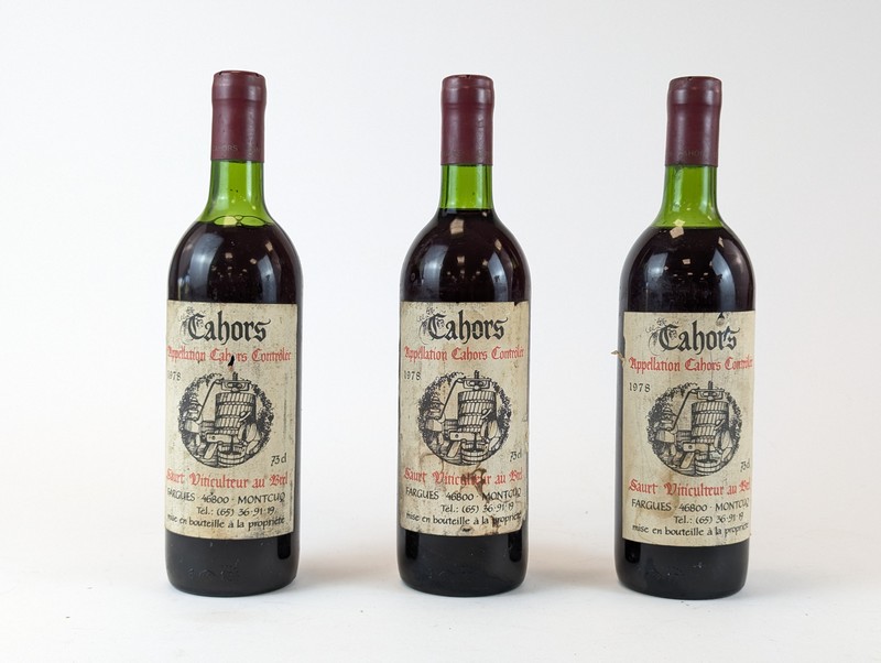 3 Blles CAHORS Mise Saurt 1978.