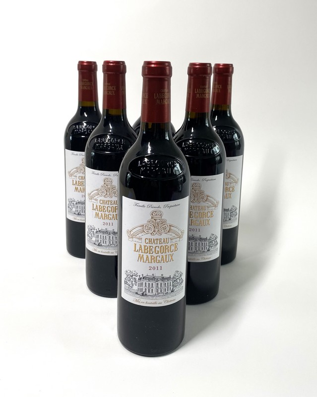 6 Blles CH. LABEGORCE, Margaux, CB, 2011...