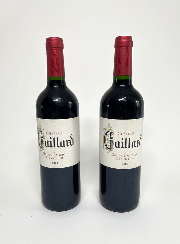 2 Blles CH. GAILLARD Saint Emilion GC 20...