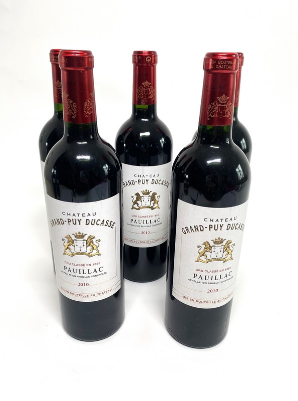 5 Blles CH. GRAND-PUY DUCASSE Pauillac CC...