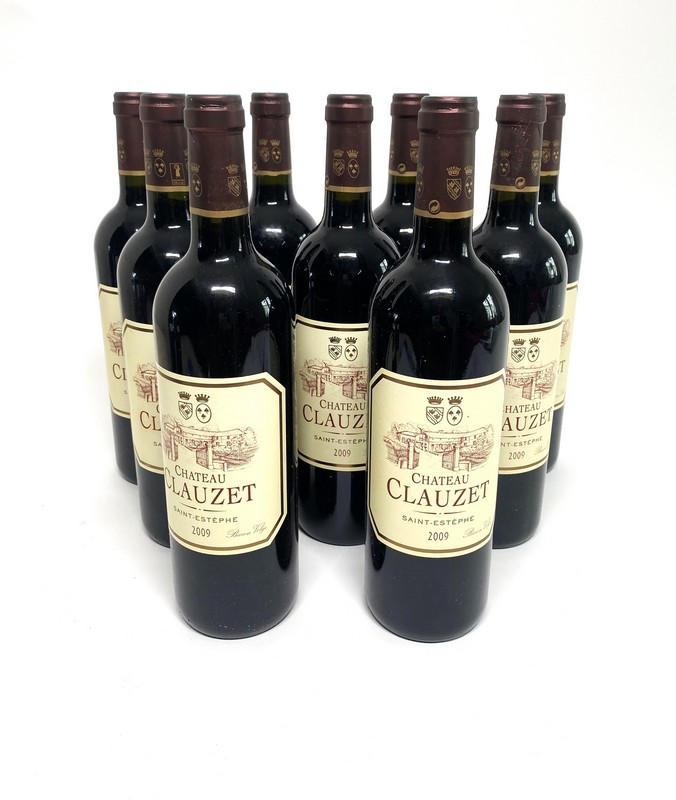 9 Blles CH. CLAUZET Saint Estèphe 2009