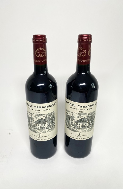 2 Blles CH. CARBONNIEUX Pessac-Léognan GCC...