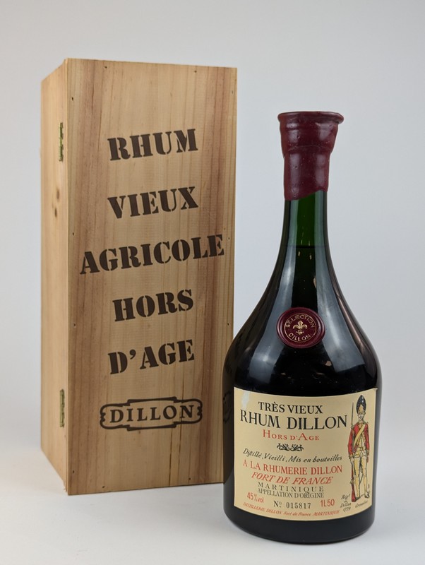 1  Mag (1,5 L) RHUM DILLON Hors d'âge, vieux...