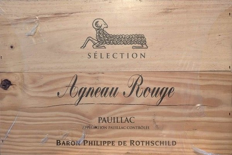 6 Blles SELECTION AGNEAU, Baron P. de ROTHSCHILD,...