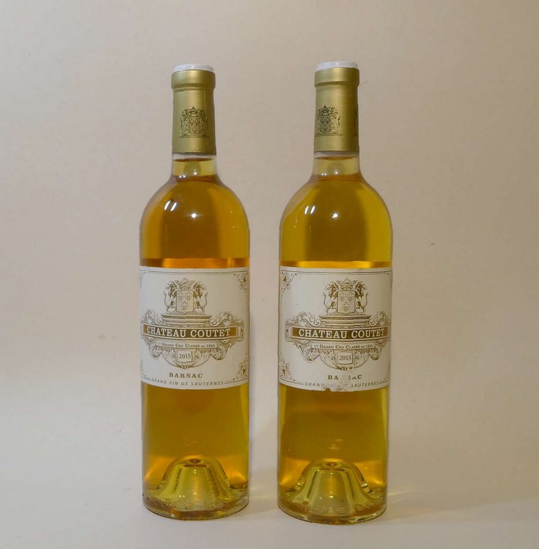 2 Blles CH. Coutet, Sauternes, 1er GCC, ...