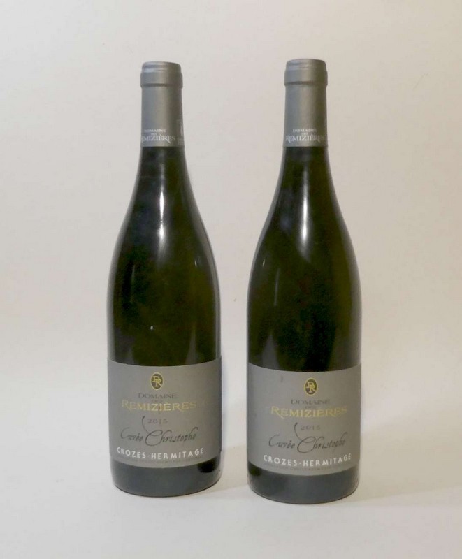 2 Blles Crozes-Hermitage, domaine des Remizières....