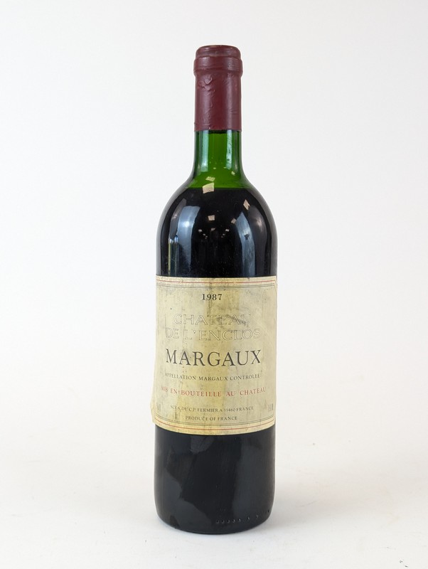 1 Blle CH. DE L'ENCLOS Margaux 1987.