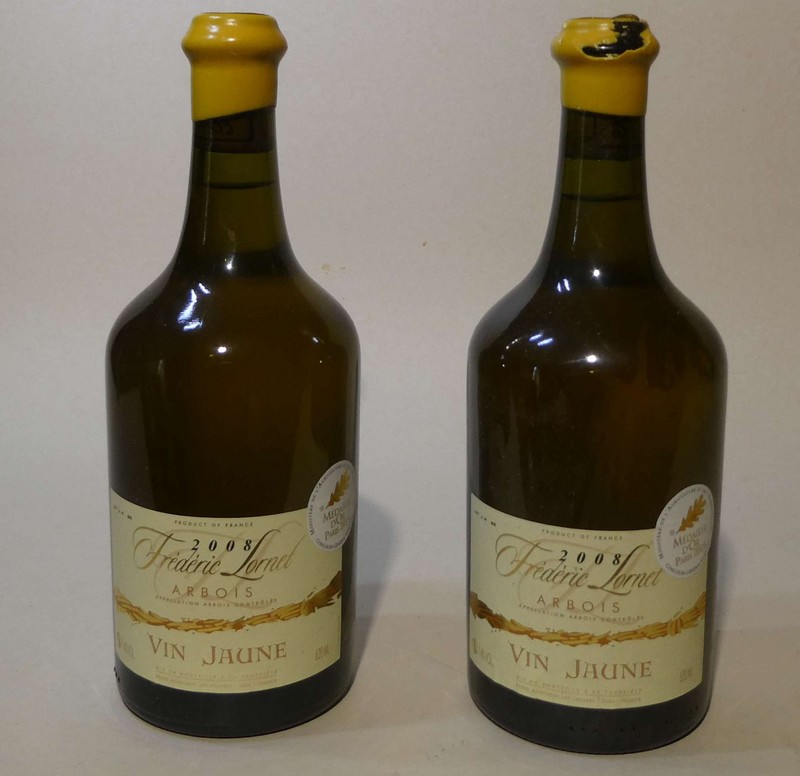 2 Blles Frédéric Lornet Vin Jaune. Arbois...