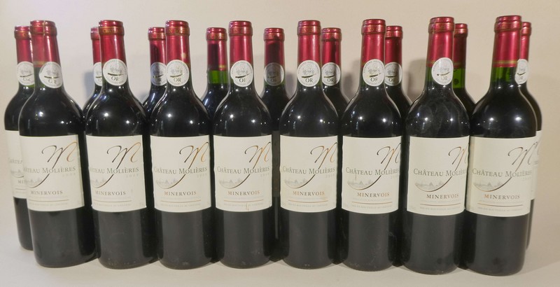 17 Blles CH. Molières Minervois 2008.