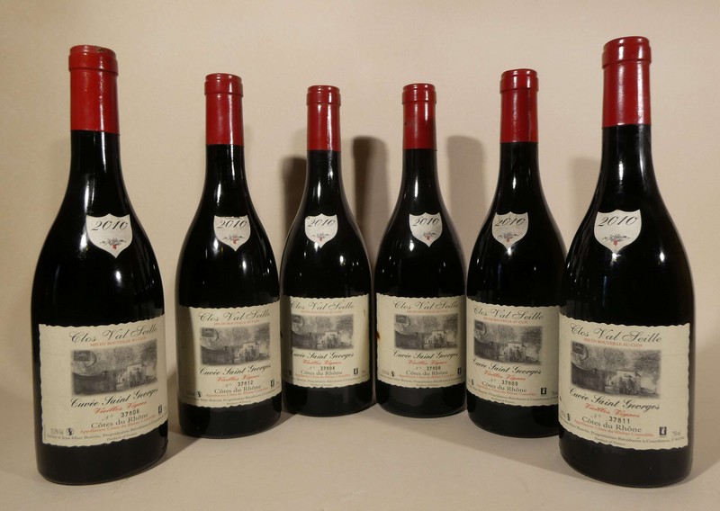 6 Blles Clos Val Seille Cuvée Saint-George...