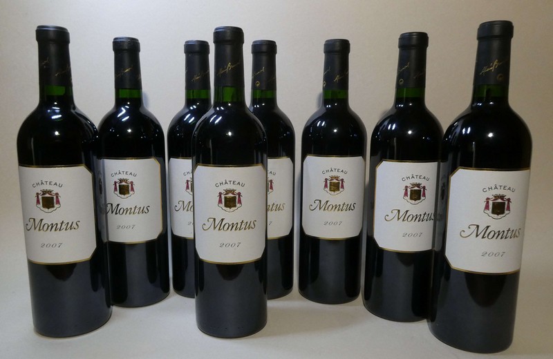 8 Blles CH. Montus. Madiran 2007.