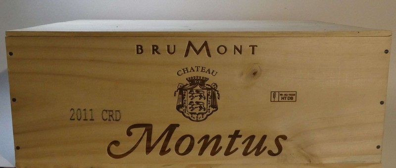 12 Blles CH. Montus. Madiran 2011.