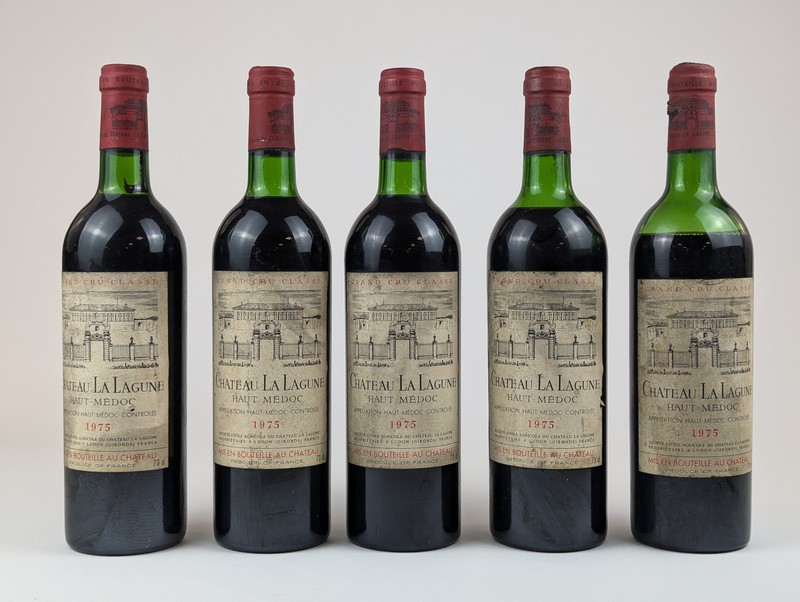 5 Blles CH. LA LAGUNE, Haut-Médoc, GCC, ...