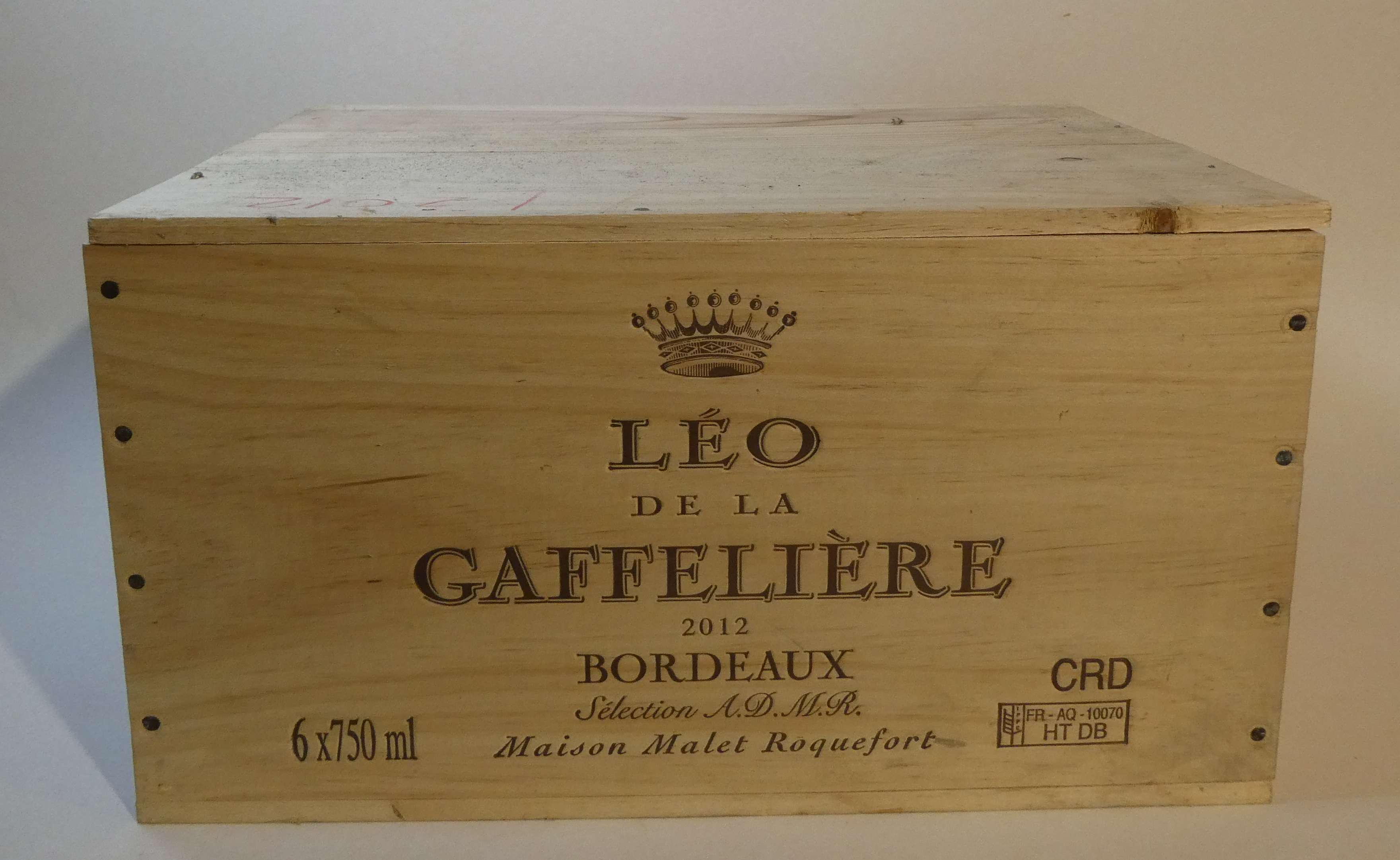 6 Blles Léo de la Gaffelière. Bordeaux 2...